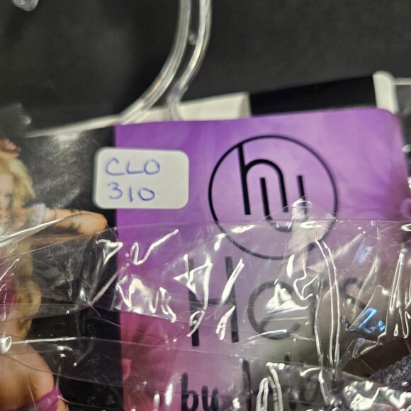 Hers by Herman 36C Pink with grey lacy bra and L pink with grey lacy panties - Picture 2 of 8